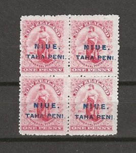 NIUE 1902 SG 4 MNH
