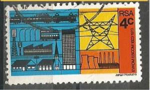 SOUTH AFRICA, 1973, used 4c, Electrical usage, Scott 386