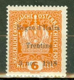 Austria N35 MNH signed CV $250