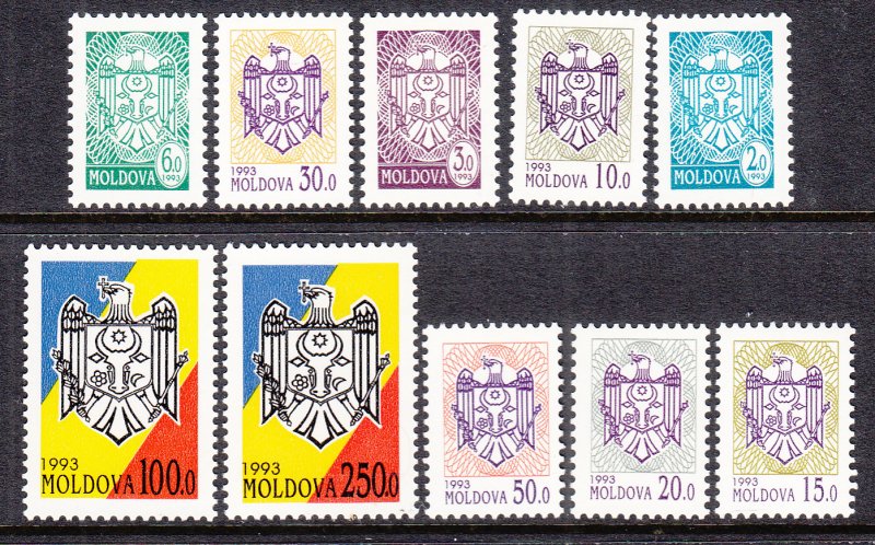 Moldova 82-91 MNH VF