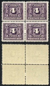 Canada SGD5 4c Block of Four Superb U/M (MNH) Unitrade Cat 800++