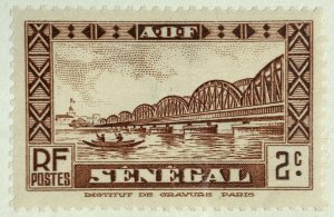 AlexStamps SENEGAL #143 XF Mint 