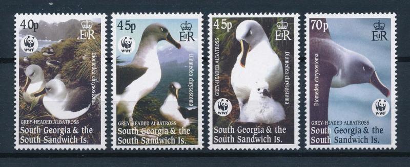 [53483] South Georgia 2003 Birds Vögel Oiseaux Ucelli WWF Albatros MNH