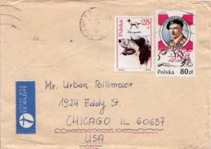 Poland, Airmail, Dogs, Military Related