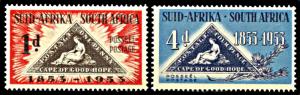 South Africa 193-194, MNH, Centennial of Postage Stamps in South Africa
