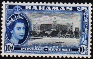 Bahamas.1954 10d  S.G.210 Mounted Mint