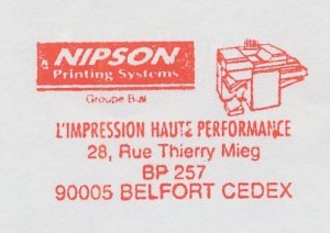 Meter cut France 1994 Printing machine - Nipson