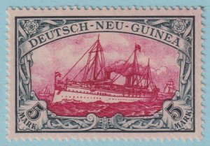 GERMAN NEW GUINEA 19 YACHT MINT HINGED OG * NO FAULTS VERY FINE! TML