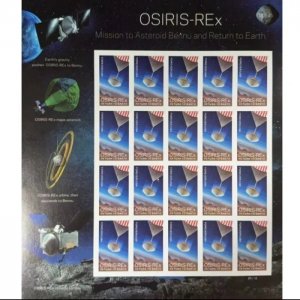 2023 Osiris-Rex Forever Stamps 1 books of 20 PCS