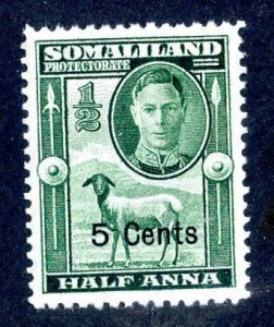 7053 BCX Somaliland 1951 scott #116 mnh** (offers welcome)