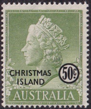 Christmas Island #9 Mint