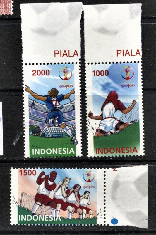 STAMP STATION PERTH Indonesia #1986-1988 Set of 3 General Issue MNH -