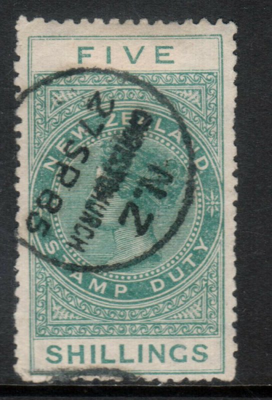 New Zealand #AR6 Very Fine Used With Ideal CDS Cancel