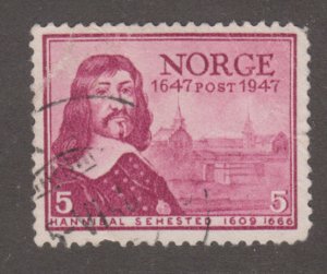 Norway 279 Hannibal Sehested 1947