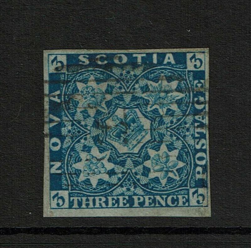 Nova Scotia SC# 3 Used / Tiny Piece Rems - S8318