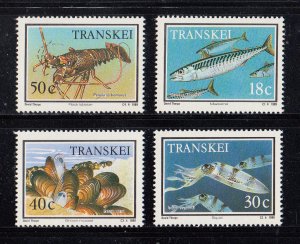 South Africa (Transkei) Scott #223-226 MNH