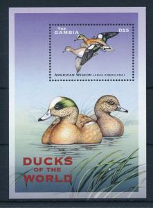 [31819] Gambia 2001 Birds Vögel Oiseaux Ucelli  Ducks MNH Sheet