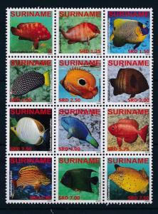 [SU1616] Suriname Surinam 2009 Marine Life Fish  MNH