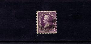 #268     3 CENT JACKSON  FANCY CANCEL  USED            a