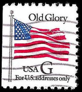 # 2883 USED G STAMP OLD GLORY
