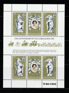 Swaziland 302 Set MNH Queen Elizabeth Coronation Anniversary (A)