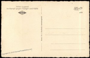 3rd Reich Germany Hitler Youth HJ RPPC Propaganda Card 84742