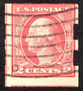 1916, US 2c, Schermack Type III, Used, Sc 482