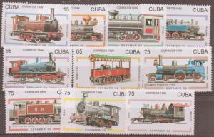 SG4127/36 1996 ESPAMER 96 MNH