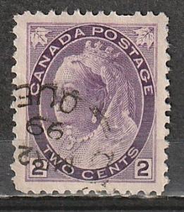 #76 Canada Used Numeral Issue