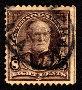 1895, US 8c, Sherman, Used, Sc 257