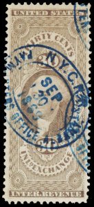 U.S. REV. FIRST ISSUE R52c  Used (ID # 118601)