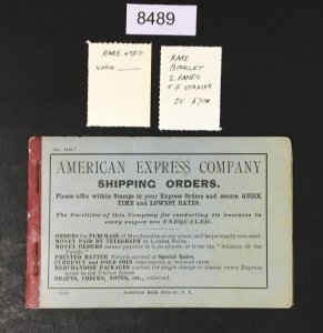 US STAMPS # 1r AMERICAN EXPRESS LABELS CV. $ LOT #8489