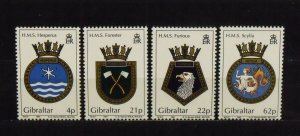 15672   GIBRALTAR   MNH # 587, 588, 589, 590                     CV$ 9.10