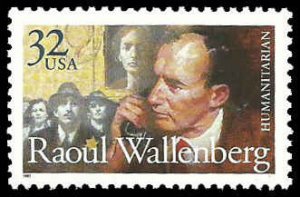 PCBstamps   US #3135 32c Raoul Wallenberg, MNH, (9)