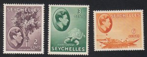 Seychelles - 1938 - SC 125a-26,128 - H