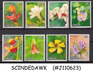 ZAIRE - 1984 FLOWERS OF ZAIRE - 8V MINT NH SCOTT#1146-1153