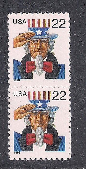 UNITED STATES SC# 3259b  PAIR  VF/MNH