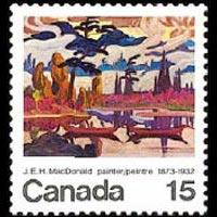 CANADA 1973 - Scott# 617 MacDonald Painting Set of 1 NH