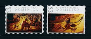 [107256] Dominica 2009 Art painting Rembrandt Concord of the state  MNH