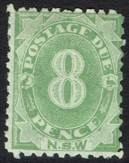 NEW SOUTH WALES 1891 POSTAGE DUE 8D