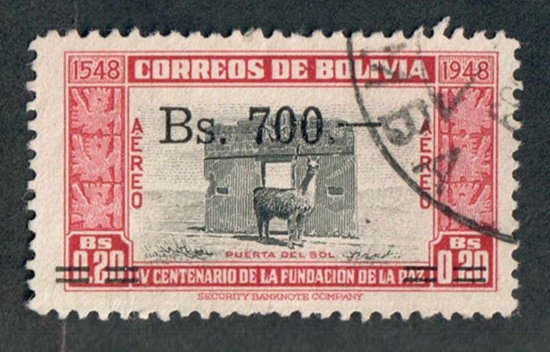 Bolivia C191 used single