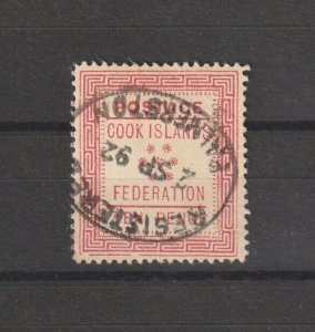 COOK ISLANDS 1892 SG 4 USED