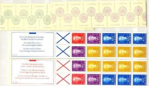 Netherlands Antilles 427a/ 2 diff. MNH booklets Queen J