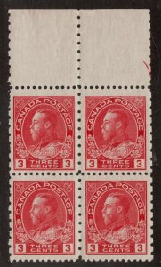 #184 x 4 - Canada - 1931 - 3c - The Last Admiral - MNH - Superfleas cv$144