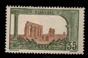 Tunis Tunisia Scott 43 MH* 1906 stamp Appears Fresh but has a small hinge thin