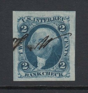 US Sc R5a, used, manuscript cancel, GEM example