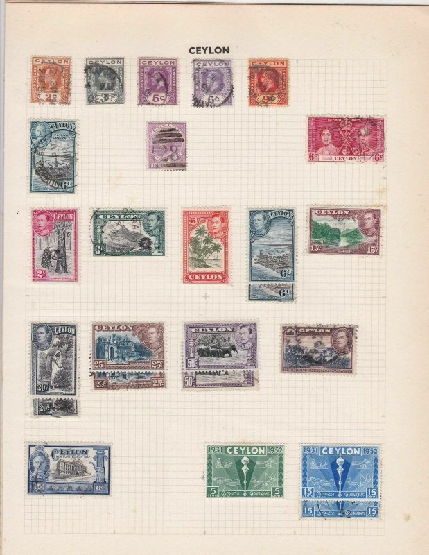 ceylon  stamps ref r8690