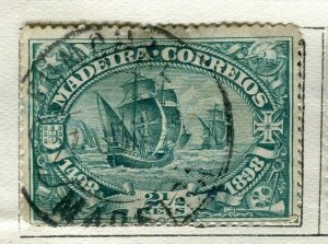 PORTUGAL; 1898 early Da Gama issue fine used 2.5r. value