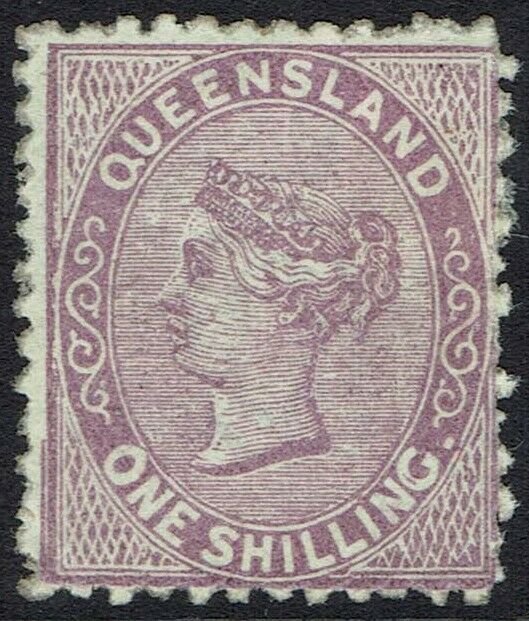 QUEENSLAND 1879 QV 1/- 