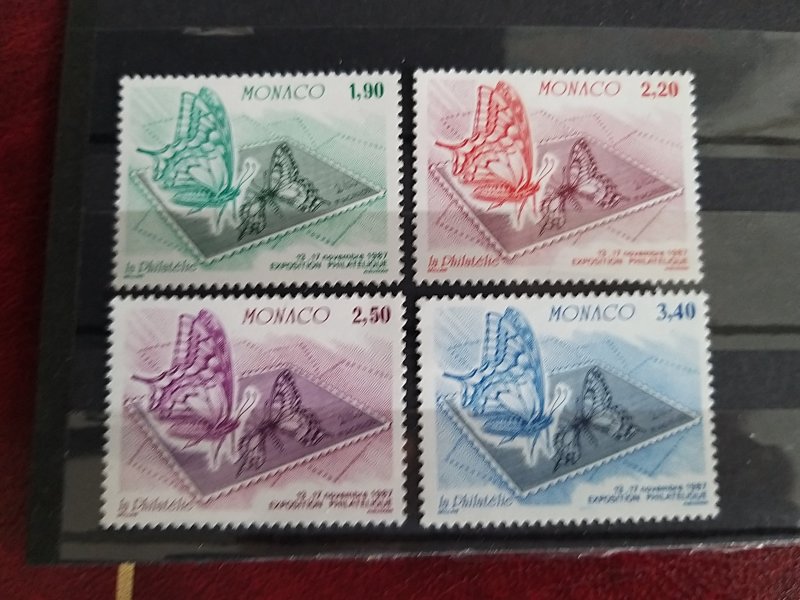 Monaco 1987 Yv.1585-1588 MNH